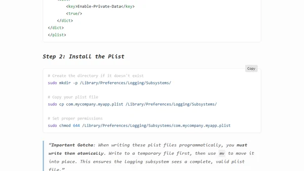 Logging Privacy Shenanigans
