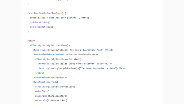 Creating Quarantine Pro — A Fun Learning Experiment in React Native