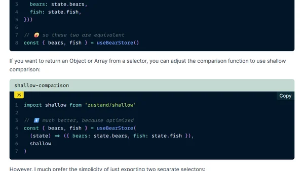 Working with Zustand