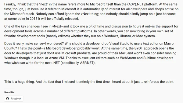 BYOT: Bring Your Own Tool in .NET vNEXT
