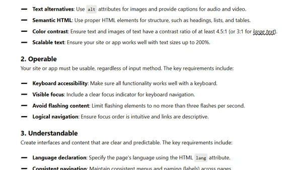 The European Accessibility Act for websites and apps