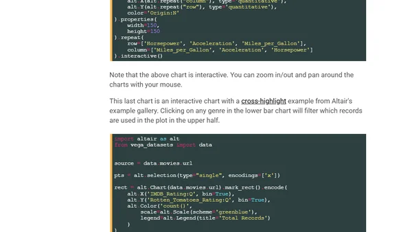 Python Data Visualisation