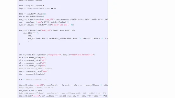 Semi-Interactive Assembly Verification in Knuckledragger