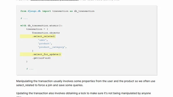 9 Django Tips for Working with Databases