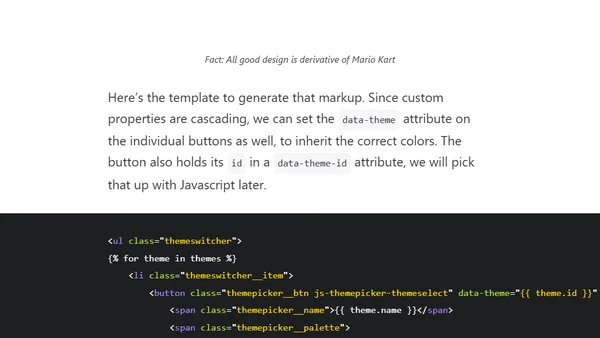 Color Theme Switcher