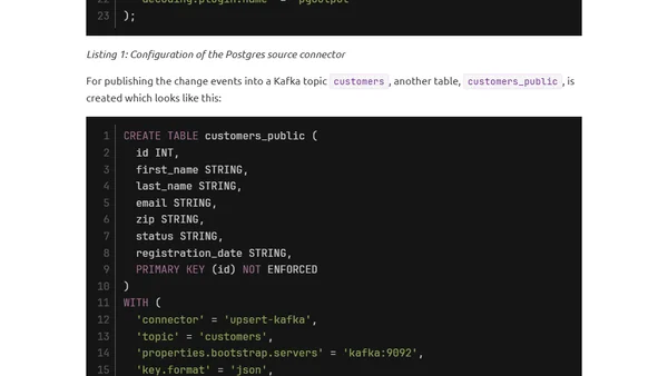 "Change Data Capture Breaks Encapsulation". Does it, though?