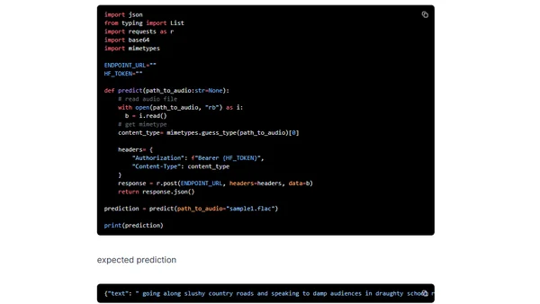 Managed Transcription with OpenAI Whisper and Hugging Face Inference Endpoints