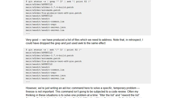 Become shell literate
