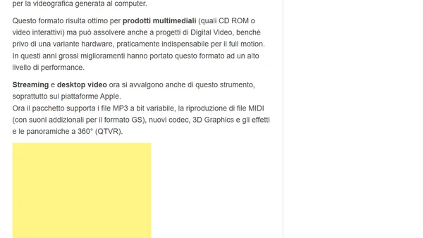 Apple Quick Time for Windows [estensione: MOV]