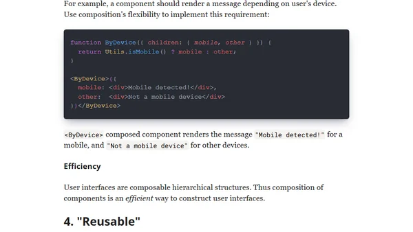 7 Architectural Attributes of a Reliable React Component
