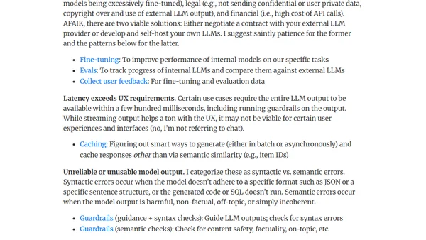 How to Match LLM Patterns to Problems