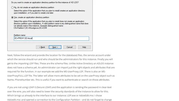 LDAP Proxy for old stuff