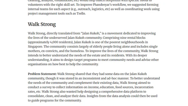 DataKind Singapore’s Latest Project Accelerator