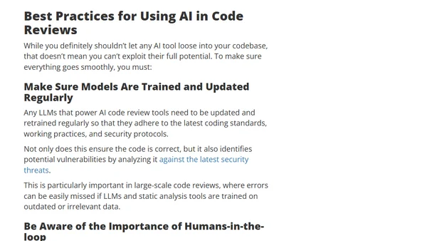 AI-Powered Code Review: Transforming Software Quality
