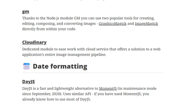 Awesome NPM Packages for Productivity 🚀🌱