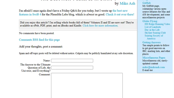 The Best New Features in Swift 4