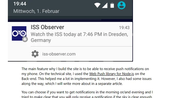 Introducing 🚀 iss-observer.com