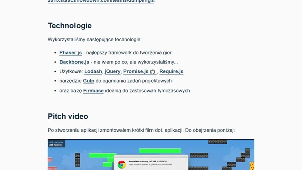 Hackathon: Static Showdown #2 (2015)