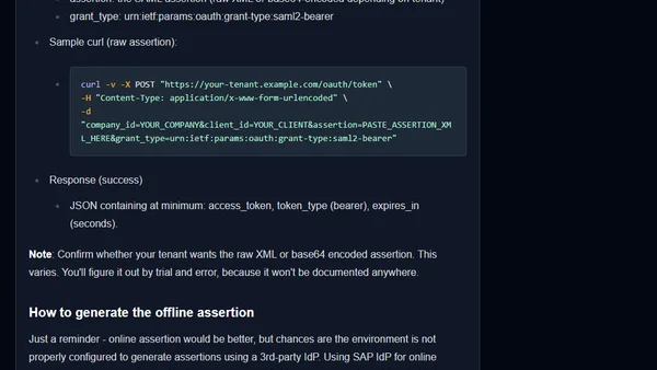 How to authenticate against SAP SF OData endpoints in .NET?