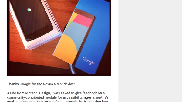 AngularJS Material Design & ngAria