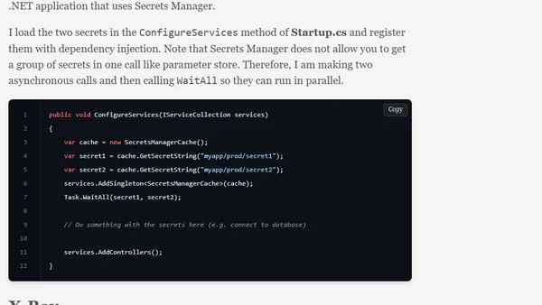 Lambda Cold Start for ASP.NET (Part 1)