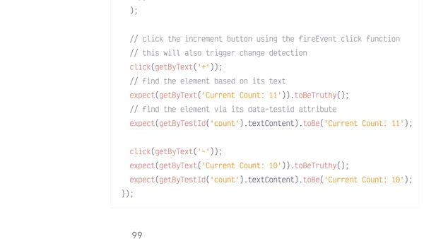 Introducing ngx-testing-library