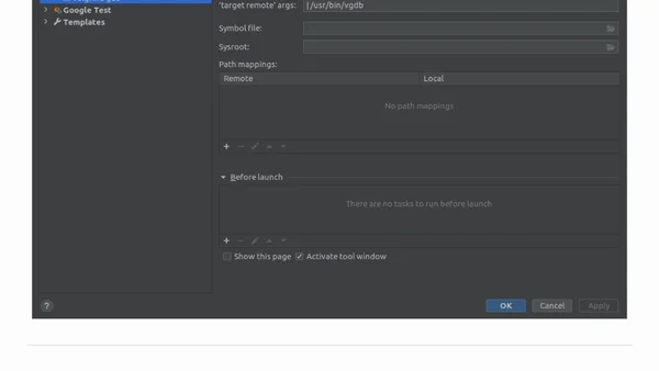 Debugging your program using Valgrind and CLion on Linux