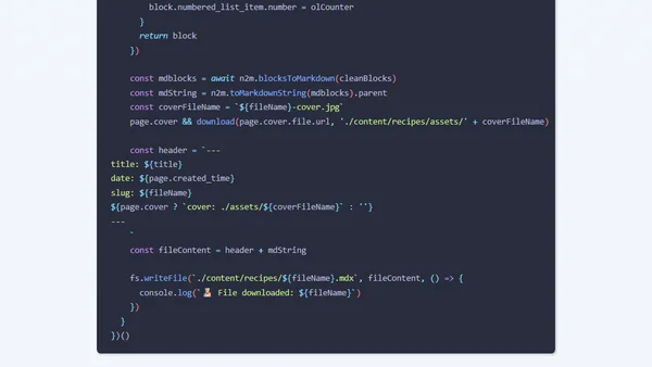 Using Notion as a CMS for Gatsby.js