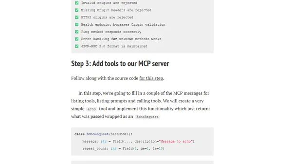 Understanding MCP Authorization, Step by Step, Part One