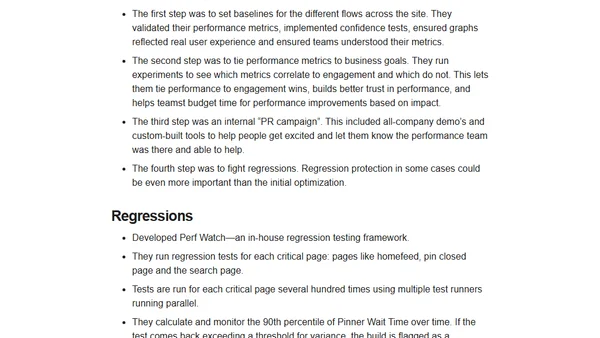 Notes on Making Pinterest Fast at Perfmatters