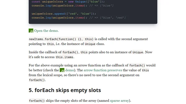 How to Use forEach() to Iterate an Array in JavaScript