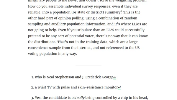 Interviewing your laptop