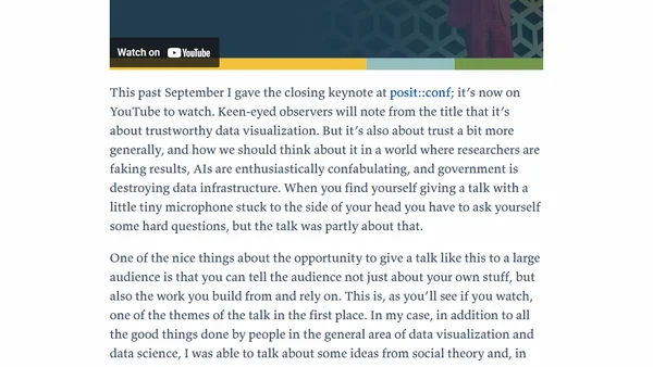 Trustworthy Data Visualization