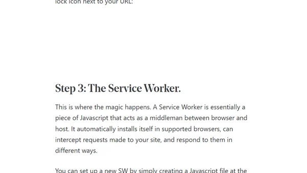 How to turn your website into a PWA