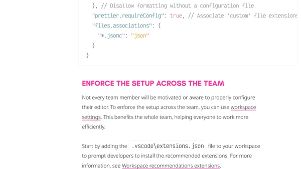 My recommendations to configure Visual Studio Code for Angular Development