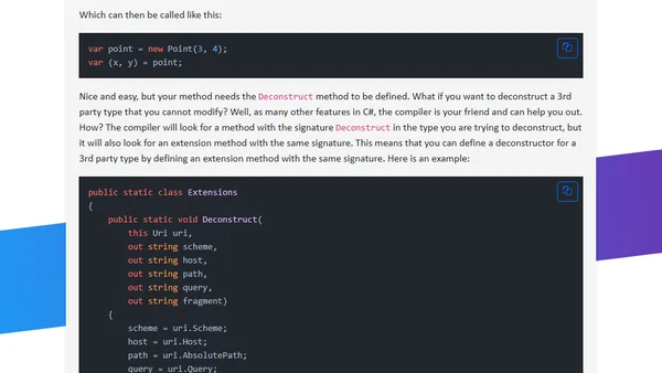 Equip 3rd party types with a deconstructor