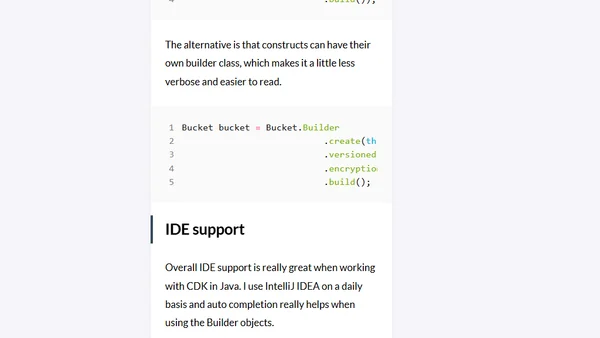 My Journey with AWS CDK and Java: What You Need to Know