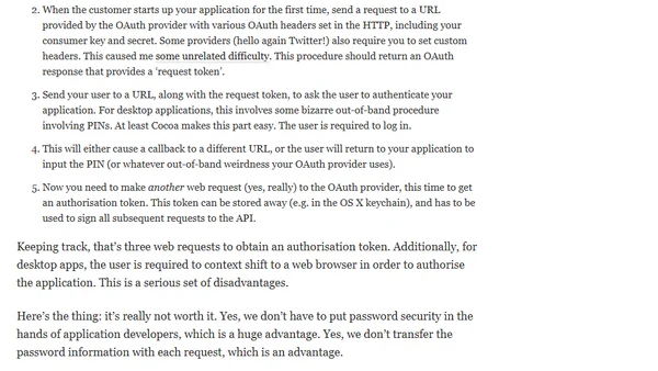 OAuth Needs To Die In A Fire