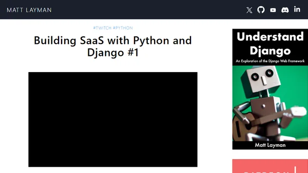 Building SaaS with Python and Django #1
