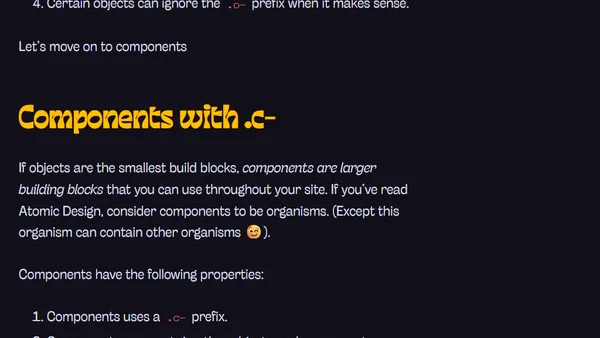 Writing modular CSS (Part 2) — Namespaces