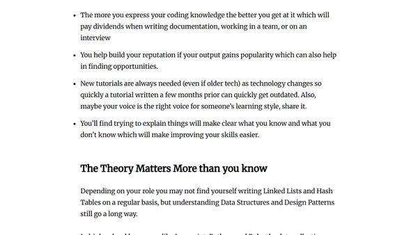 Tips for Aspiring Developers