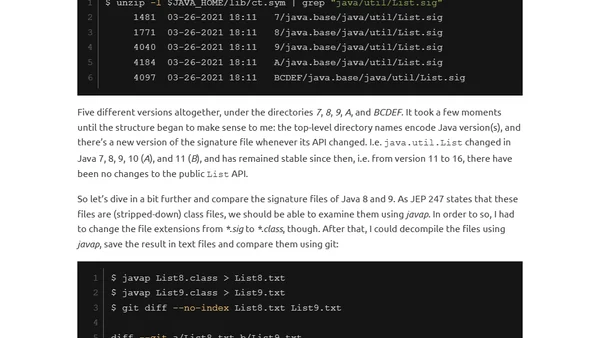 The Anatomy of ct.sym — How javac Ensures Backwards Compatibility