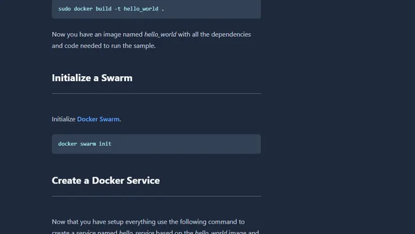 Step by step: Scale ASP.NET Core with Docker Swarm