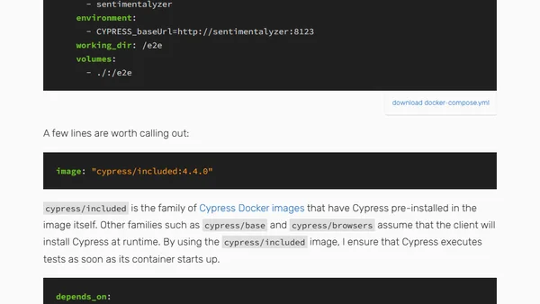 End-to-End Testing Web Apps: The Painless Way