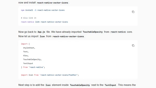React Hooks Basics — Building a React Native App with React Hooks