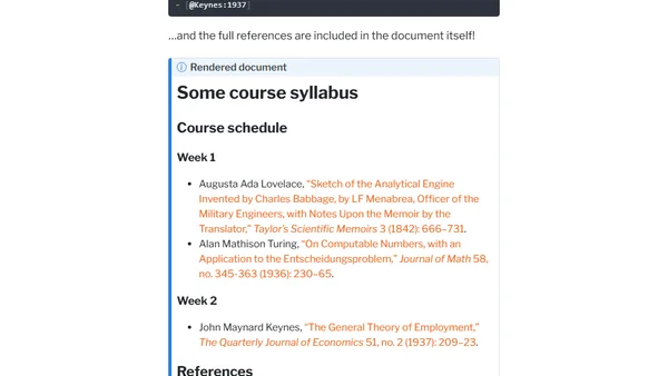 One Simple Trick™ to create inline bibliography entries with Markdown and pandoc