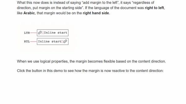 CSS Logical Properties