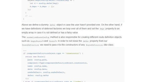 Implementing the Missing "resolve" Feature of the Angular 2 Router