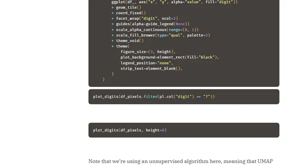 Dimensionality Reduction, Animated