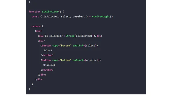 Break Out Your Component Logic with Hooks